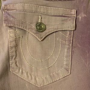 True Religion lilac dye skinny